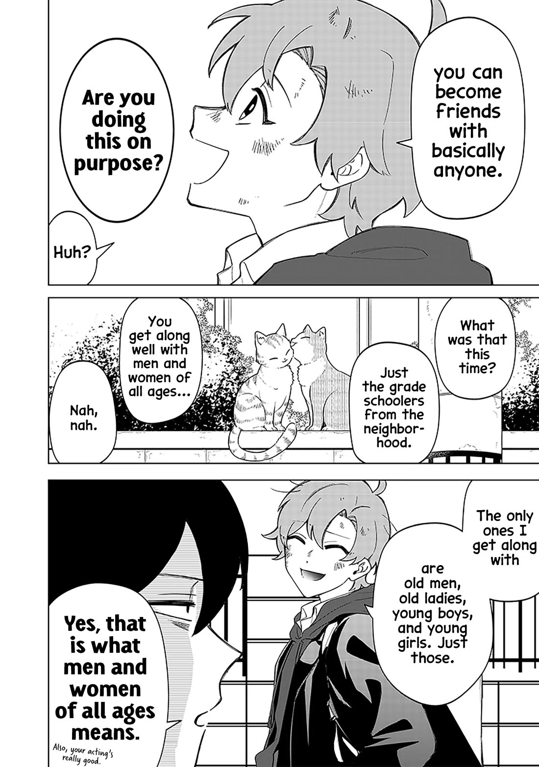 The Gals Who Always Say Insane Things: My Daily Life at a Private Paranormal High School chapter 10 page 12