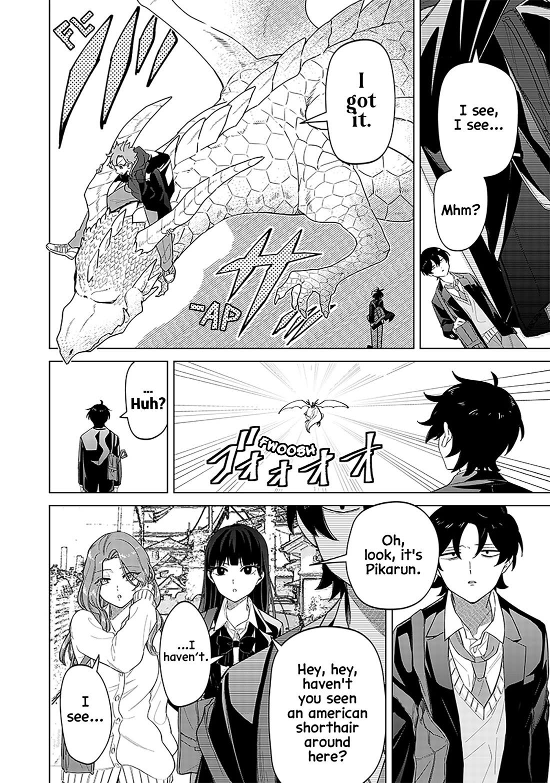 The Gals Who Always Say Insane Things: My Daily Life at a Private Paranormal High School chapter 10 page 16