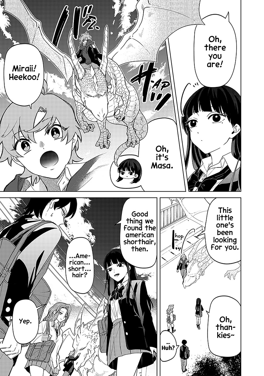 The Gals Who Always Say Insane Things: My Daily Life at a Private Paranormal High School chapter 10 page 17