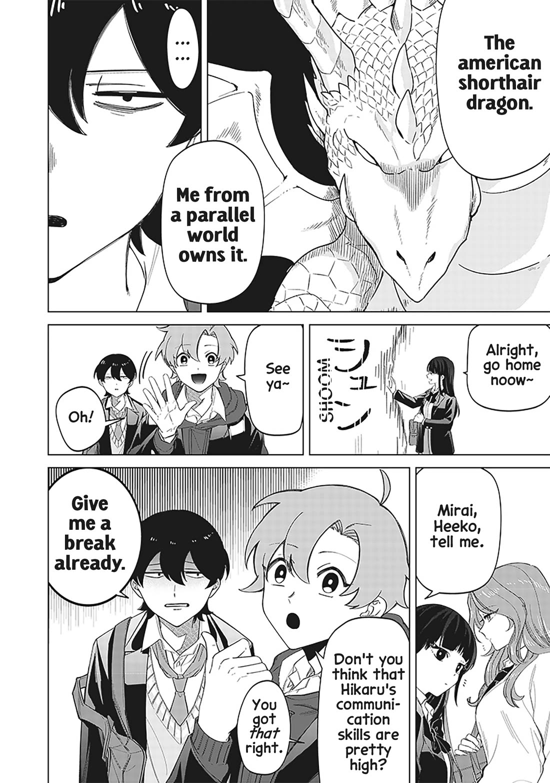 The Gals Who Always Say Insane Things: My Daily Life at a Private Paranormal High School chapter 10 page 18