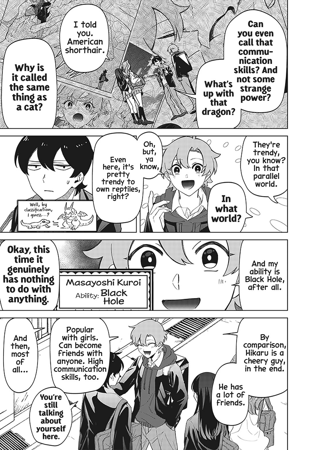 The Gals Who Always Say Insane Things: My Daily Life at a Private Paranormal High School chapter 10 page 19