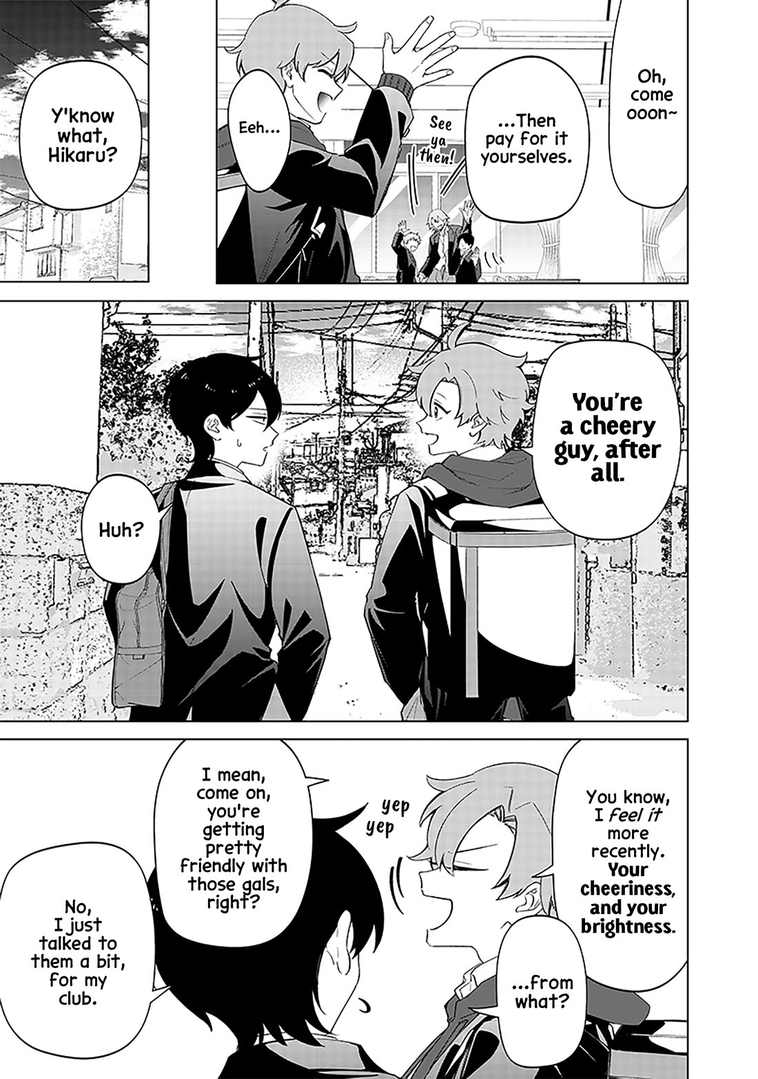 The Gals Who Always Say Insane Things: My Daily Life at a Private Paranormal High School chapter 10 page 3