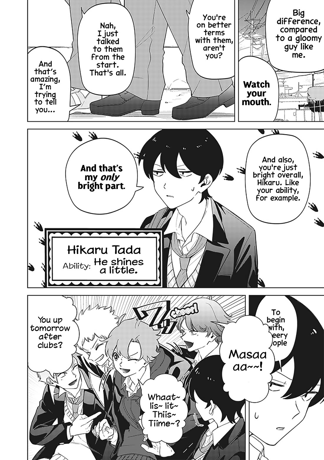 The Gals Who Always Say Insane Things: My Daily Life at a Private Paranormal High School chapter 10 page 4