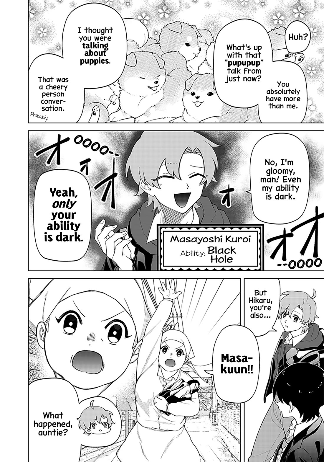 The Gals Who Always Say Insane Things: My Daily Life at a Private Paranormal High School chapter 10 page 6