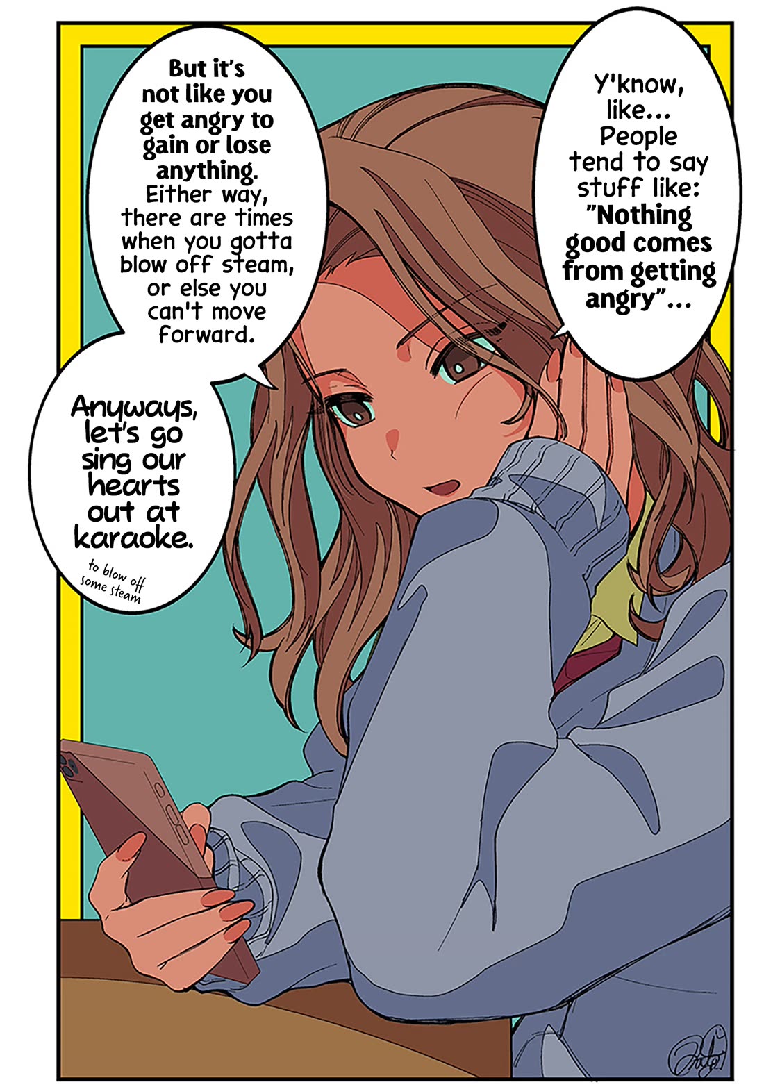 The Gals Who Always Say Insane Things: My Daily Life at a Private Paranormal High School chapter 11.1 page 1