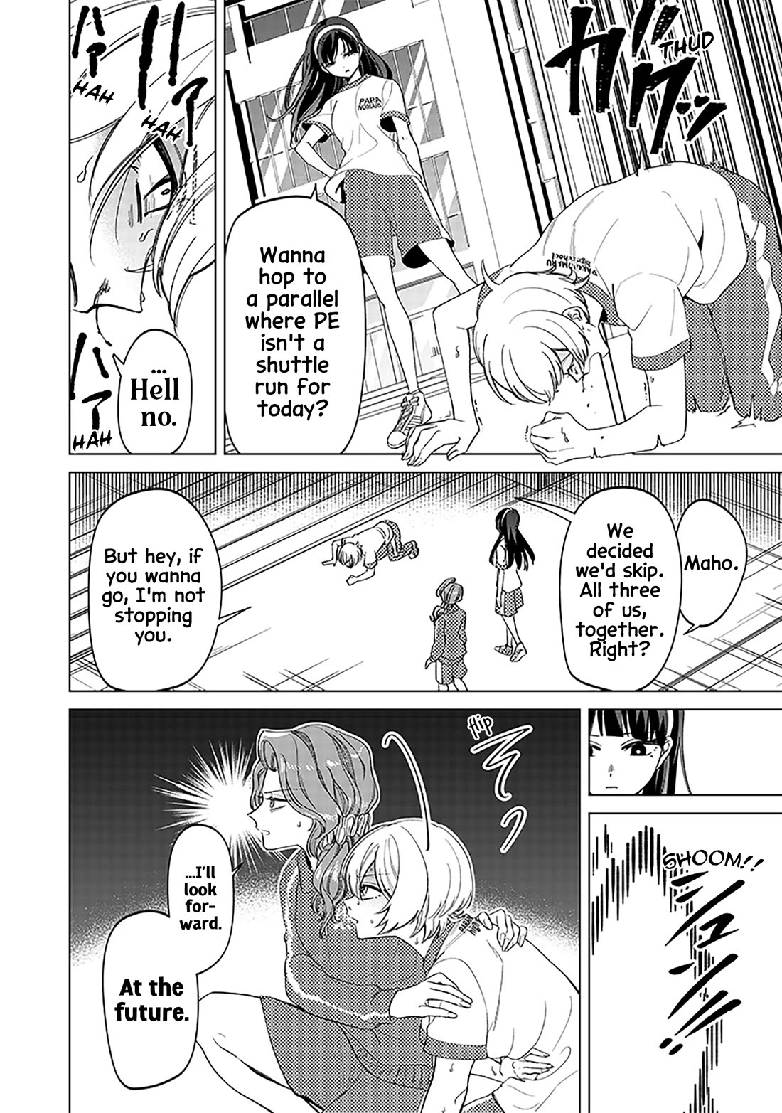 The Gals Who Always Say Insane Things: My Daily Life at a Private Paranormal High School chapter 11 page 10