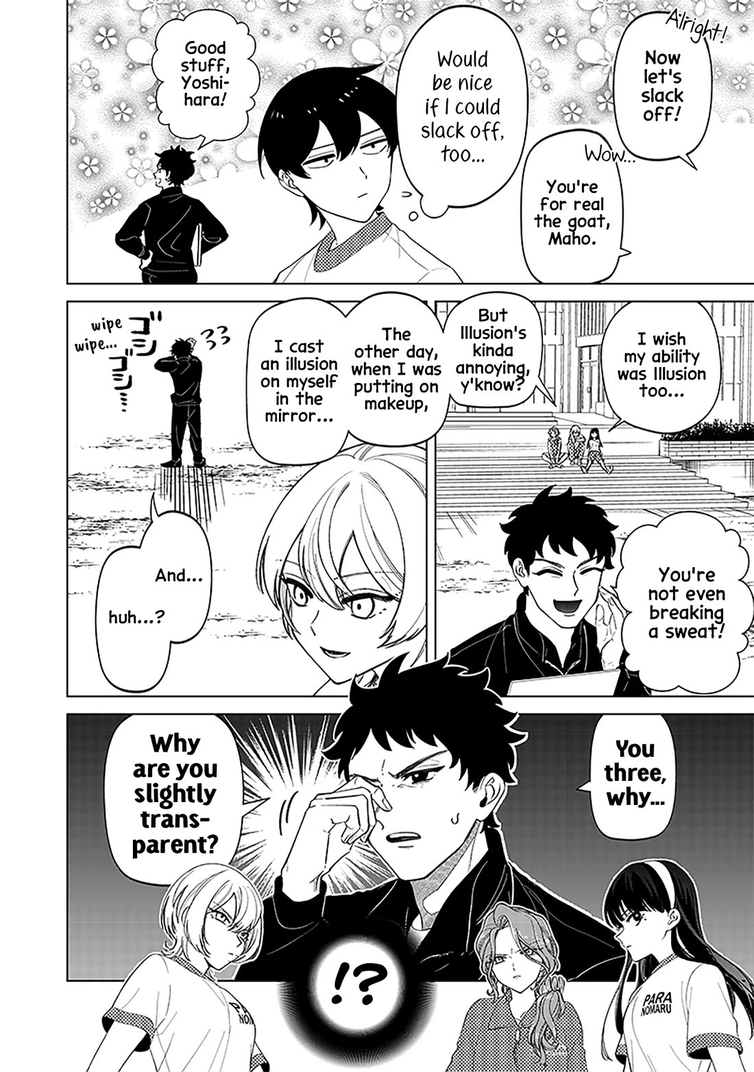 The Gals Who Always Say Insane Things: My Daily Life at a Private Paranormal High School chapter 11 page 4