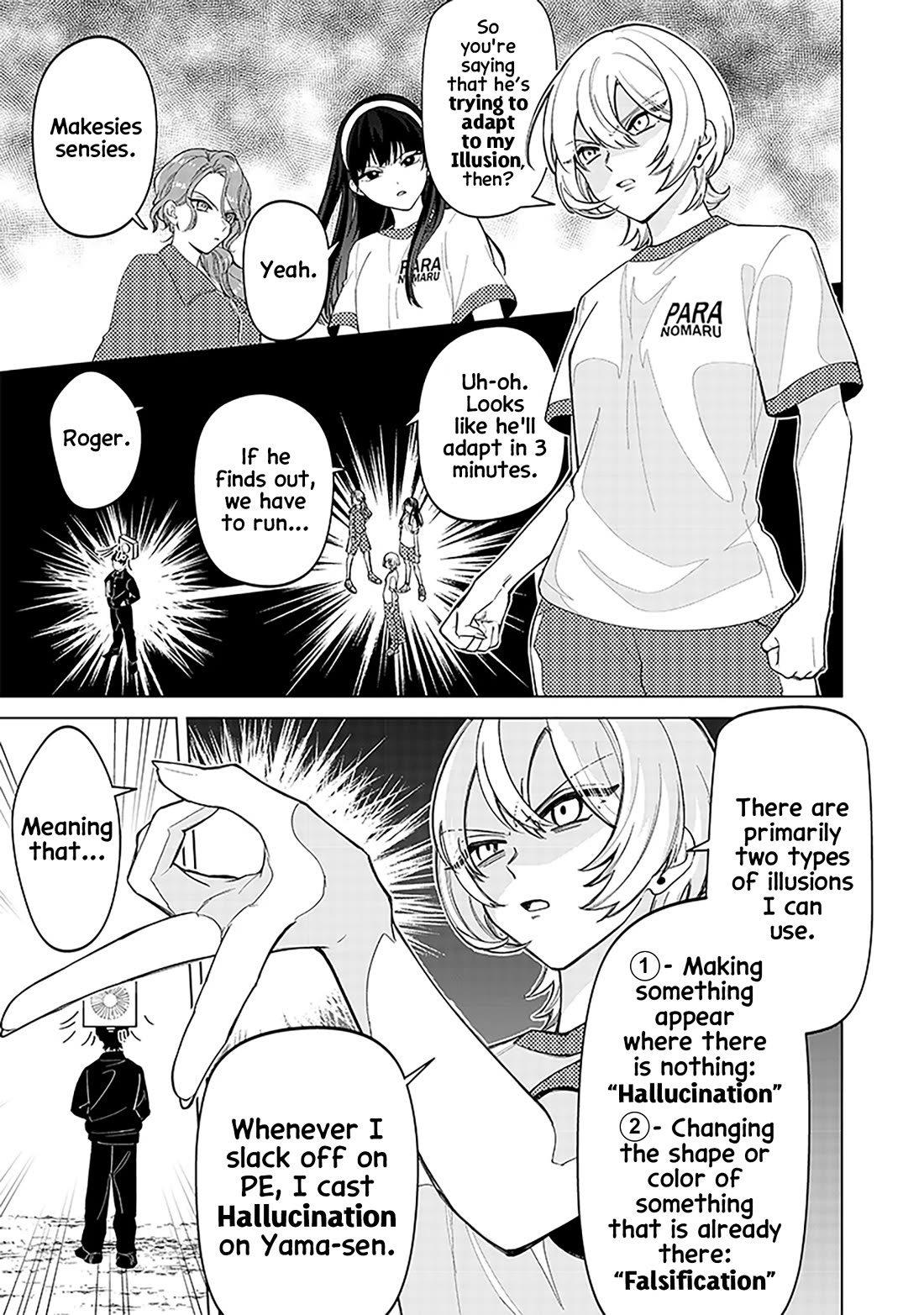 The Gals Who Always Say Insane Things: My Daily Life at a Private Paranormal High School chapter 11 page 7