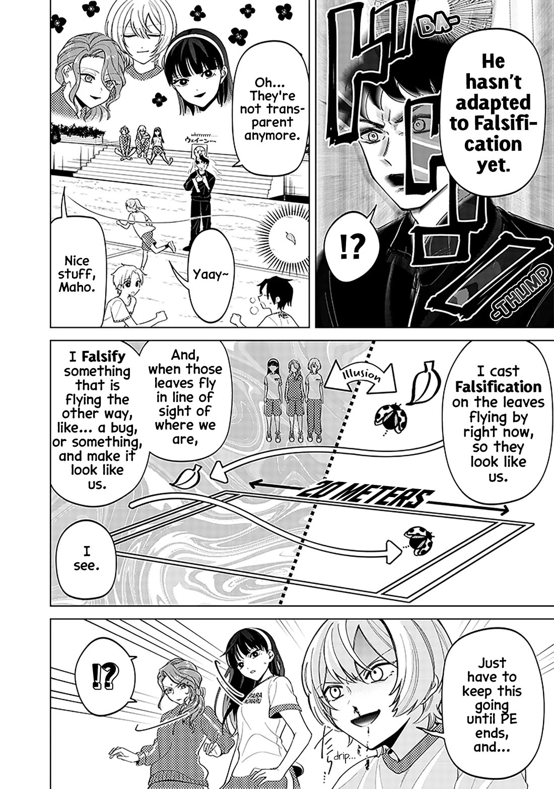 The Gals Who Always Say Insane Things: My Daily Life at a Private Paranormal High School chapter 11 page 8