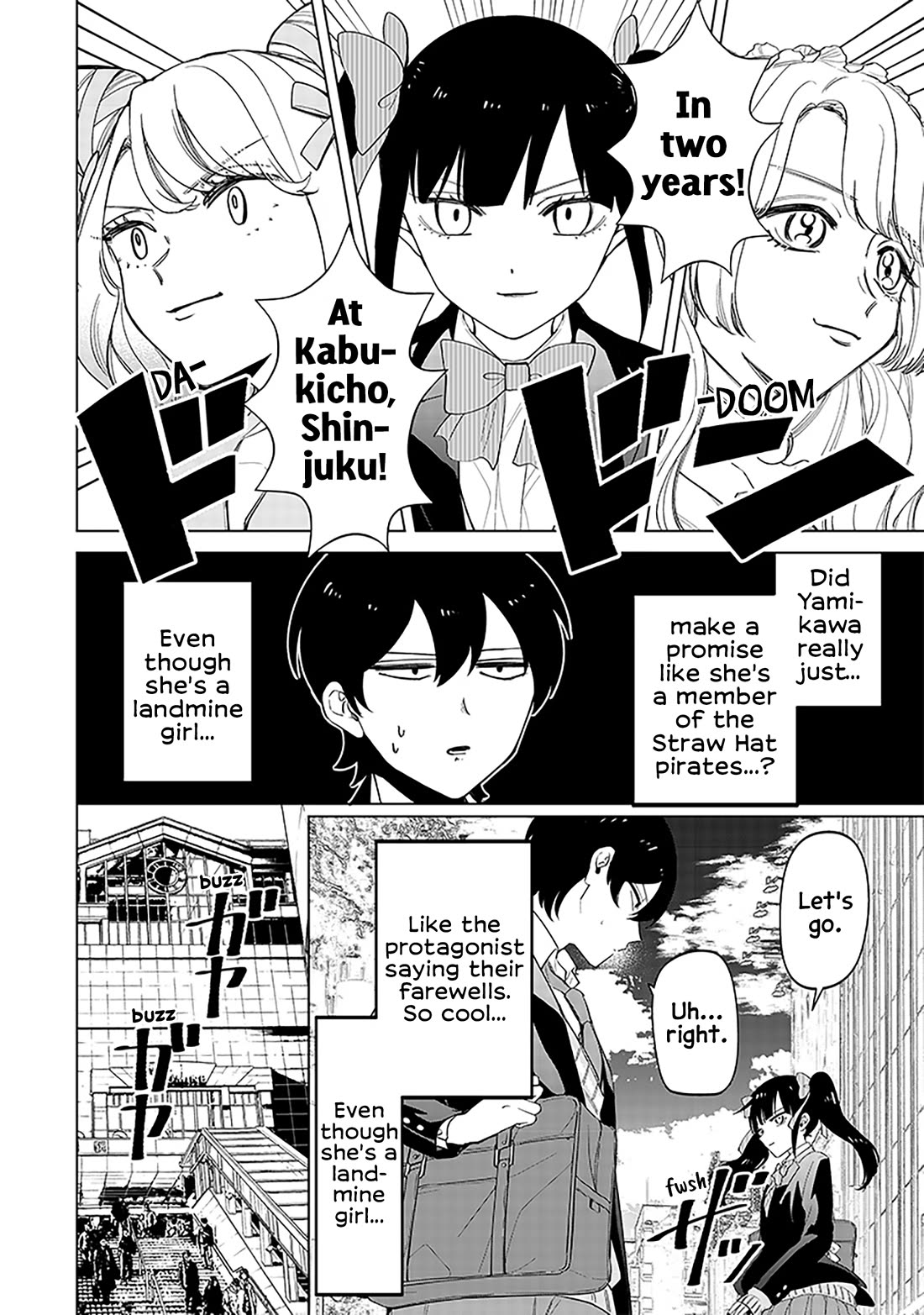 The Gals Who Always Say Insane Things: My Daily Life at a Private Paranormal High School chapter 12 page 10