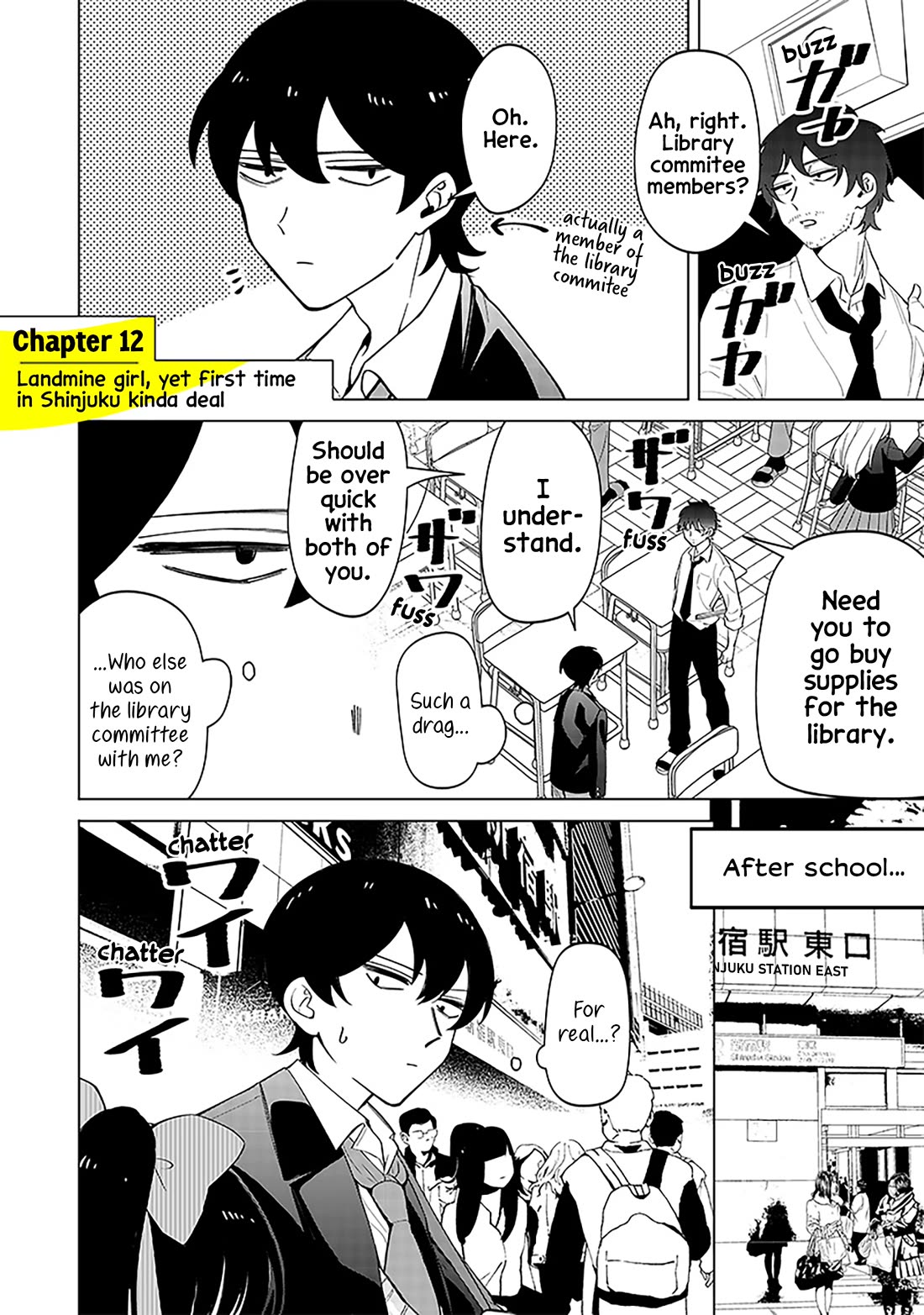 The Gals Who Always Say Insane Things: My Daily Life at a Private Paranormal High School chapter 12 page 2