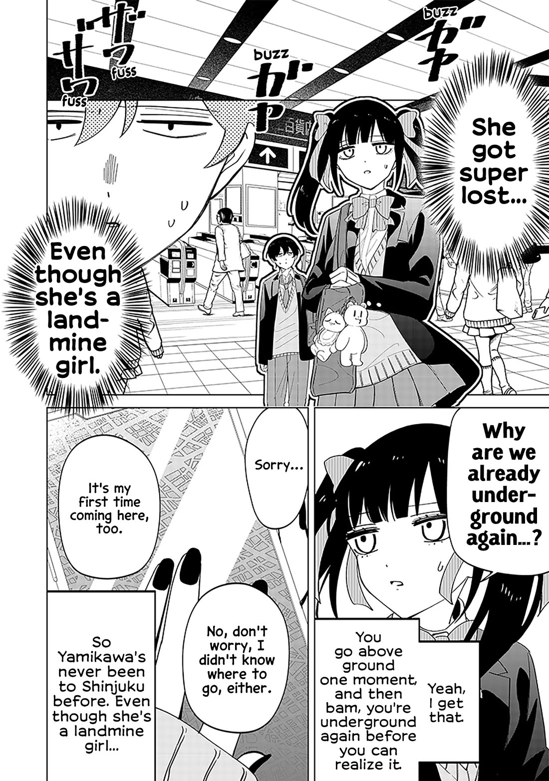 The Gals Who Always Say Insane Things: My Daily Life at a Private Paranormal High School chapter 12 page 4