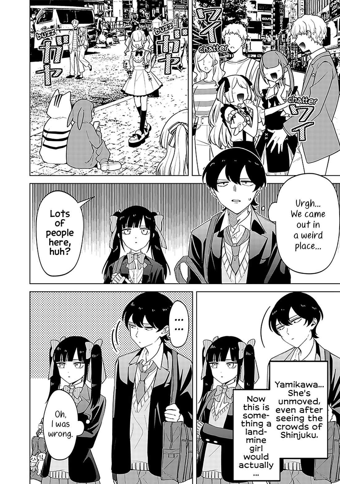 The Gals Who Always Say Insane Things: My Daily Life at a Private Paranormal High School chapter 12 page 6