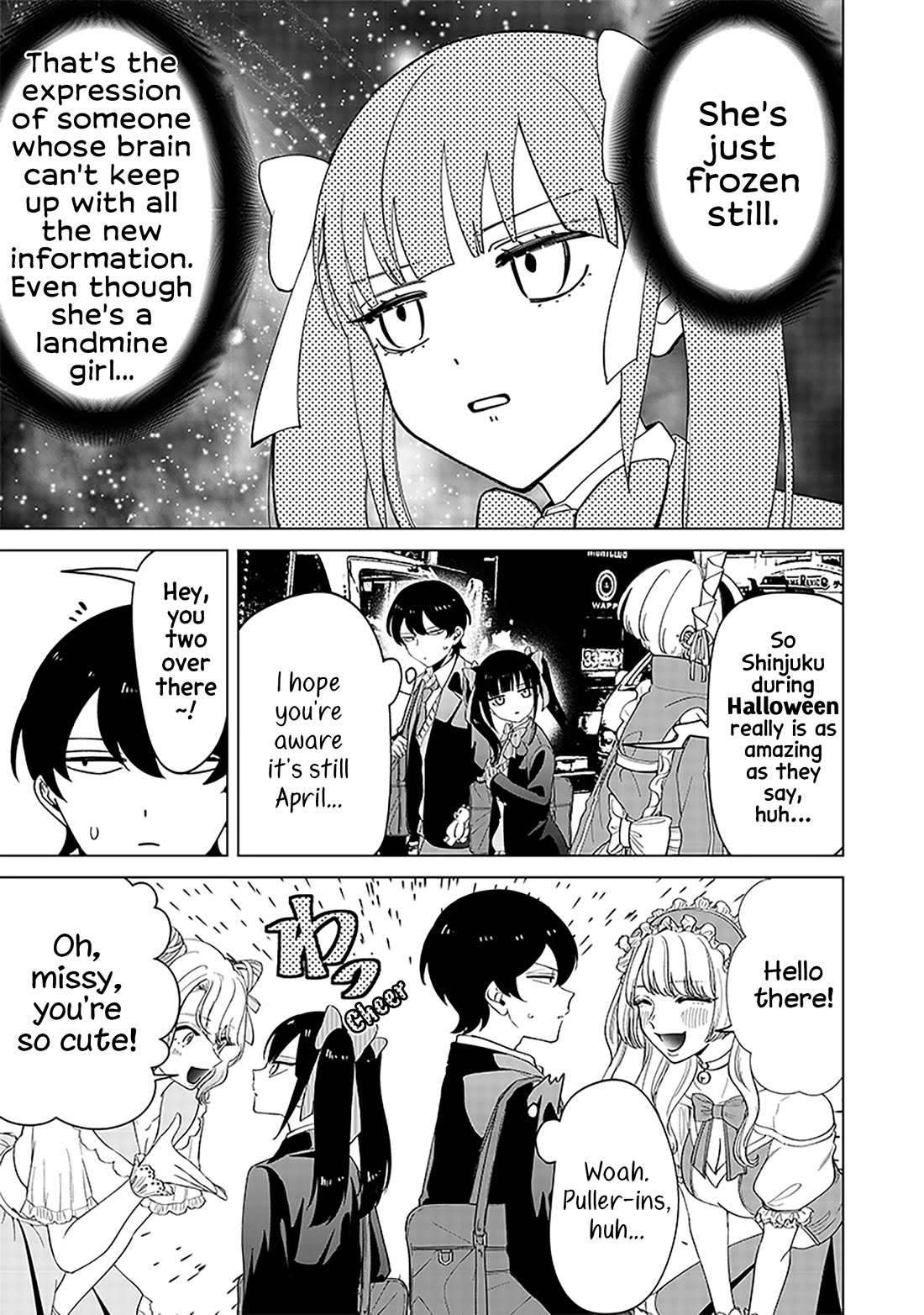 The Gals Who Always Say Insane Things: My Daily Life at a Private Paranormal High School chapter 12 page 7