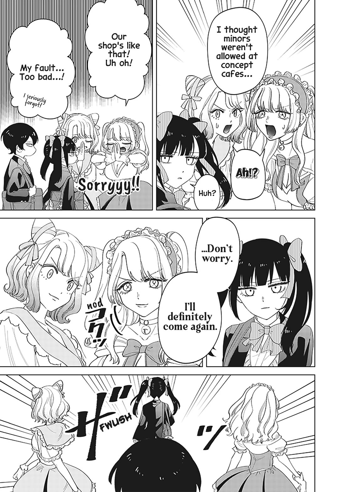 The Gals Who Always Say Insane Things: My Daily Life at a Private Paranormal High School chapter 12 page 9