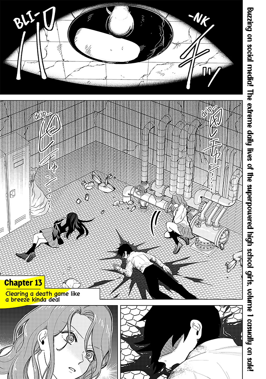 The Gals Who Always Say Insane Things: My Daily Life at a Private Paranormal High School chapter 13 page 1