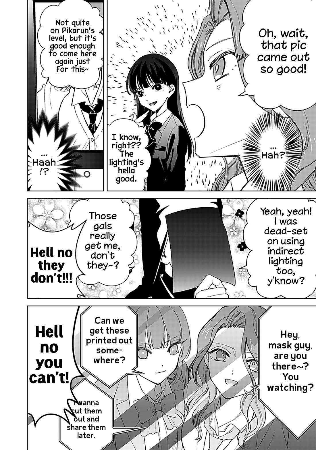 The Gals Who Always Say Insane Things: My Daily Life at a Private Paranormal High School chapter 13 page 14