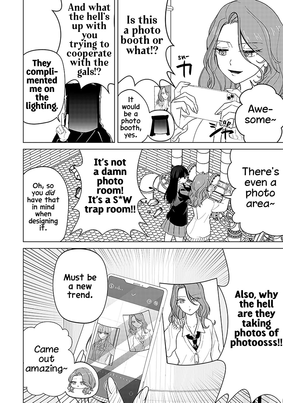 The Gals Who Always Say Insane Things: My Daily Life at a Private Paranormal High School chapter 13 page 16