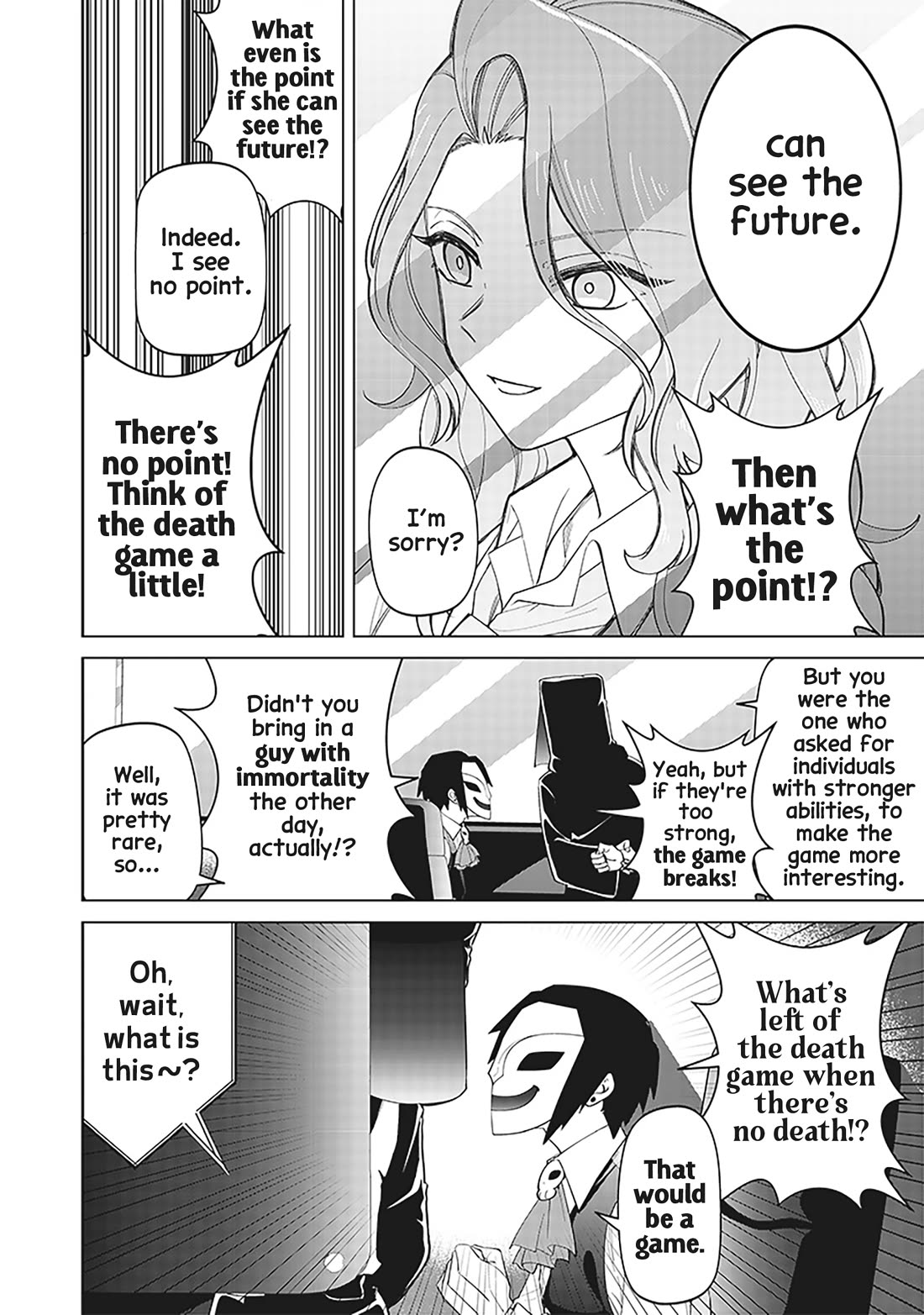 The Gals Who Always Say Insane Things: My Daily Life at a Private Paranormal High School chapter 13 page 6