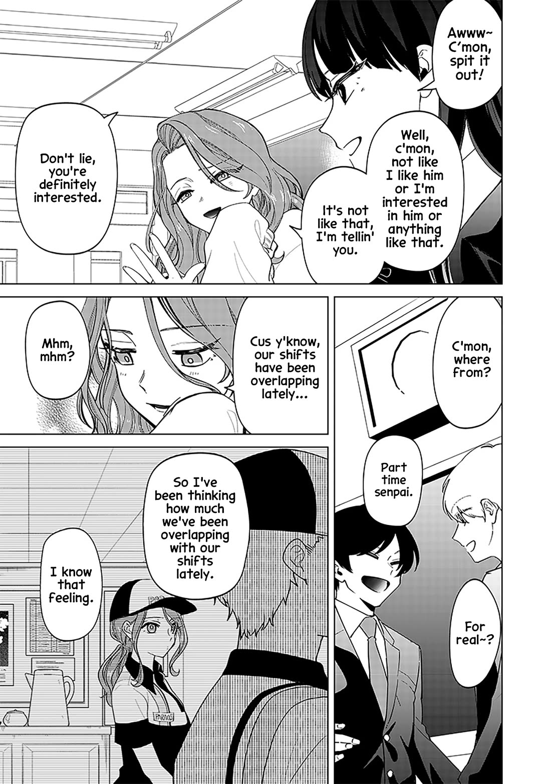 The Gals Who Always Say Insane Things: My Daily Life at a Private Paranormal High School chapter 14 page 3