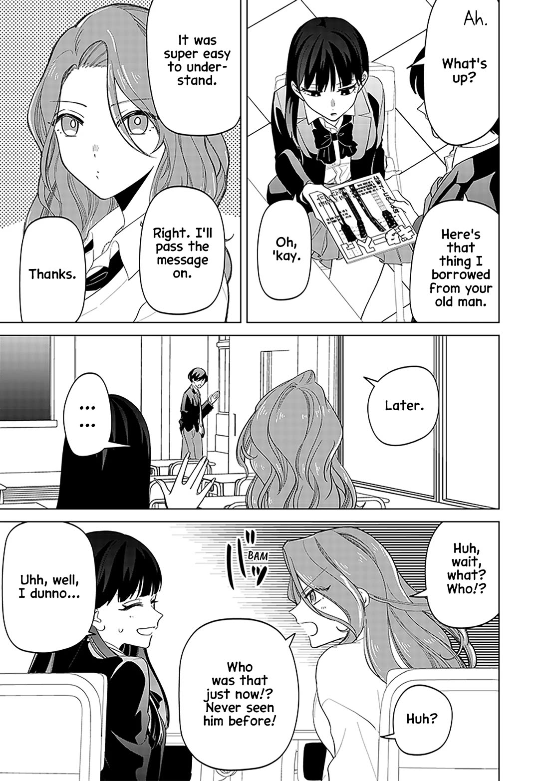 The Gals Who Always Say Insane Things: My Daily Life at a Private Paranormal High School chapter 14 page 7