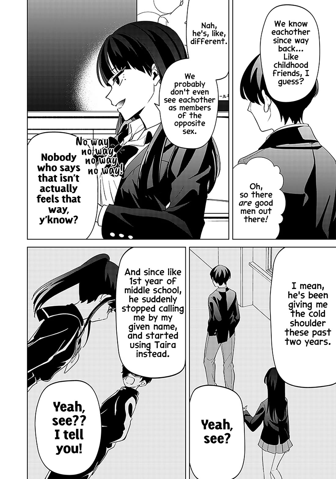 The Gals Who Always Say Insane Things: My Daily Life at a Private Paranormal High School chapter 14 page 8