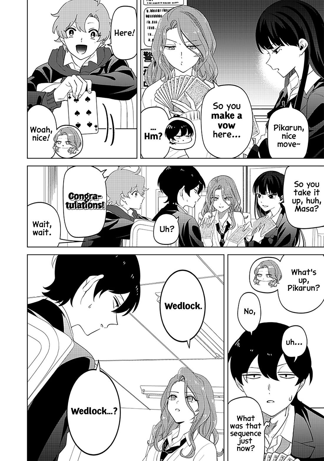 The Gals Who Always Say Insane Things: My Daily Life at a Private Paranormal High School chapter 15 page 4