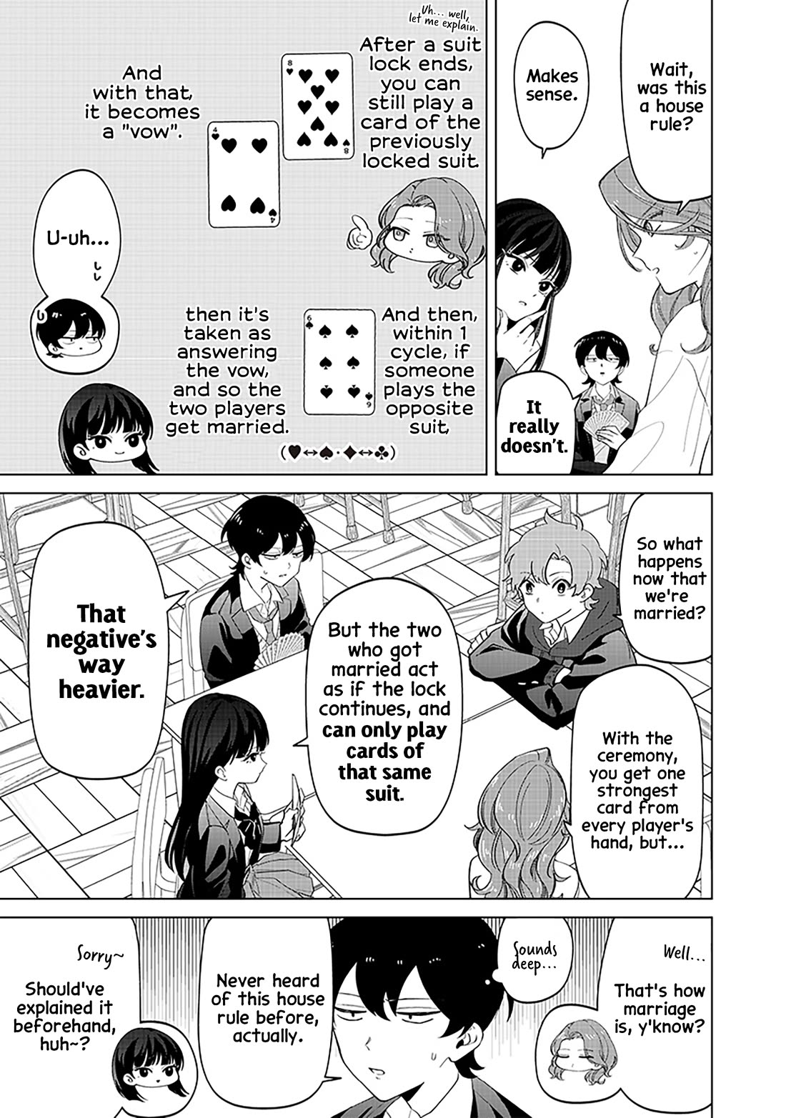 The Gals Who Always Say Insane Things: My Daily Life at a Private Paranormal High School chapter 15 page 5