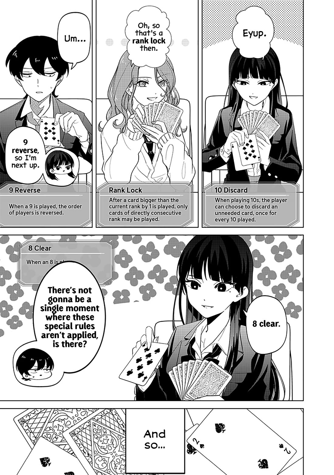 The Gals Who Always Say Insane Things: My Daily Life at a Private Paranormal High School chapter 15 page 7