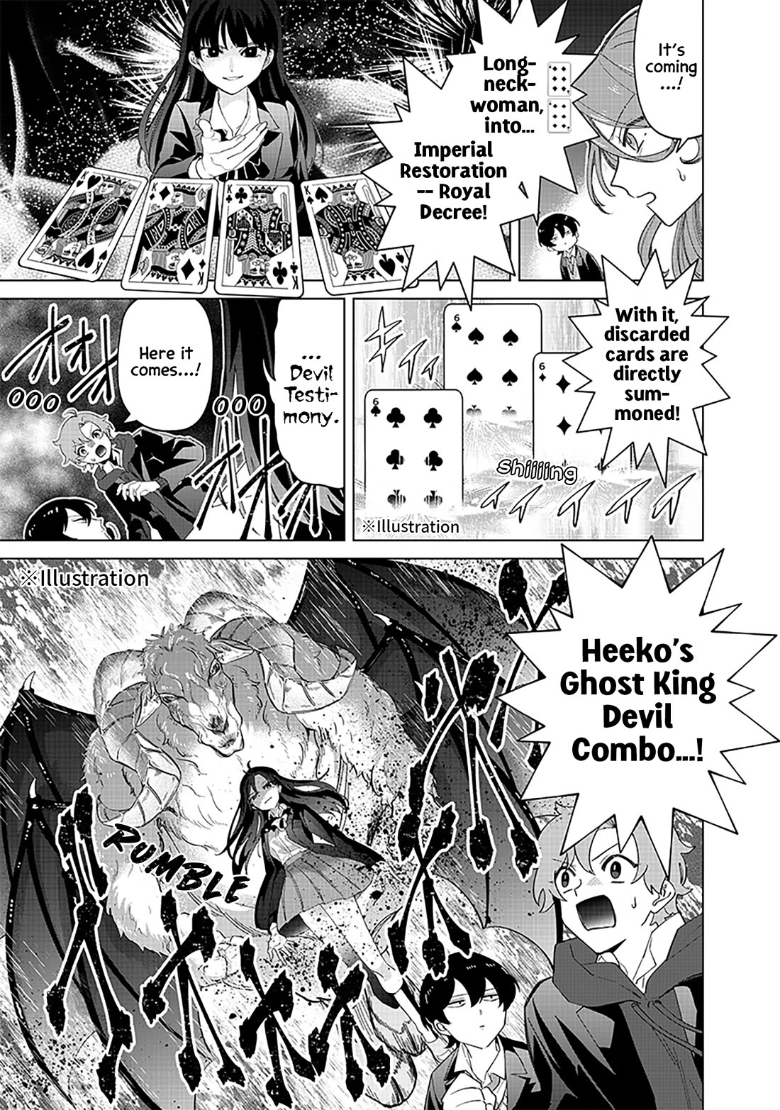 The Gals Who Always Say Insane Things: My Daily Life at a Private Paranormal High School chapter 15 page 9