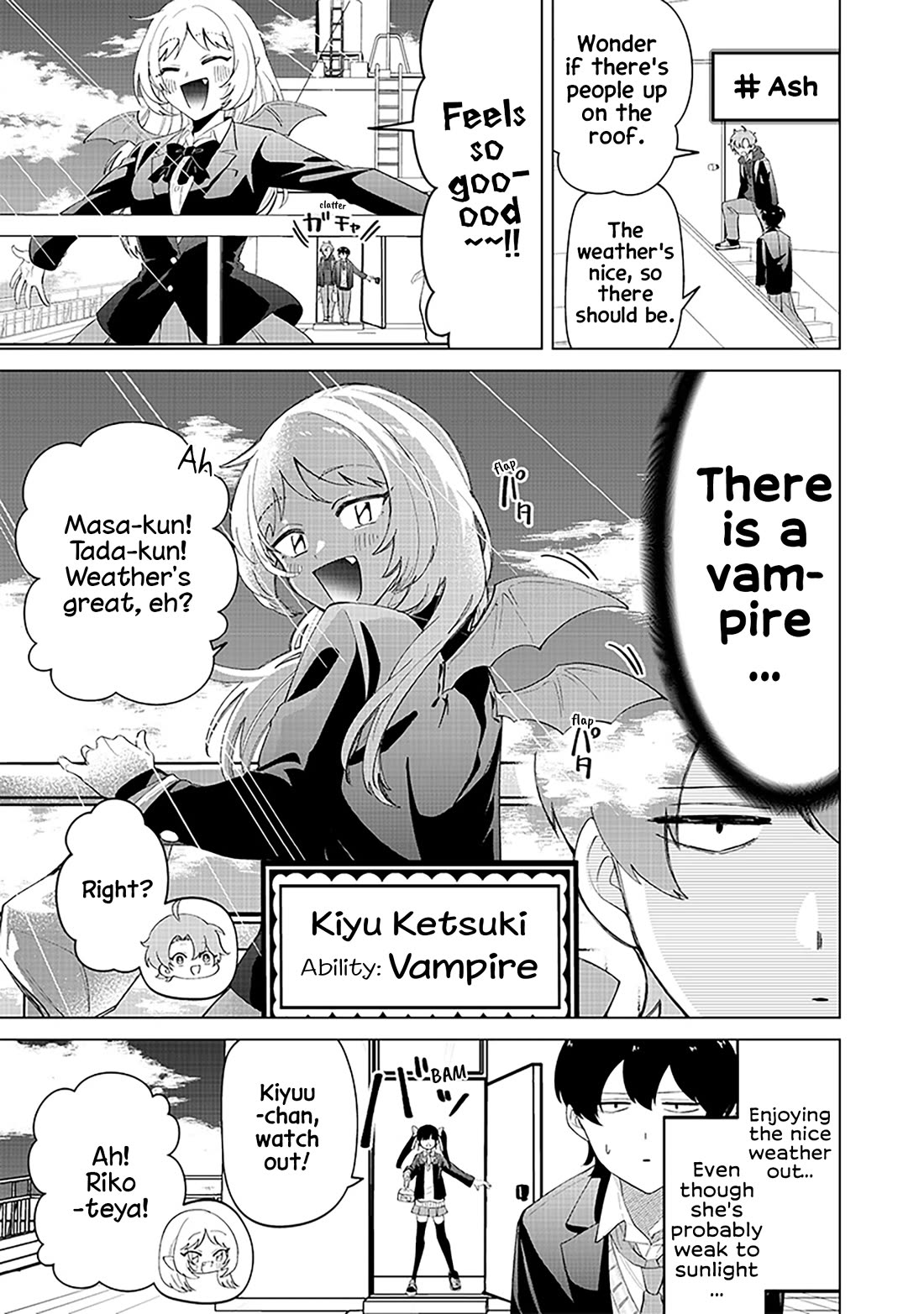 The Gals Who Always Say Insane Things: My Daily Life at a Private Paranormal High School chapter 16 page 17