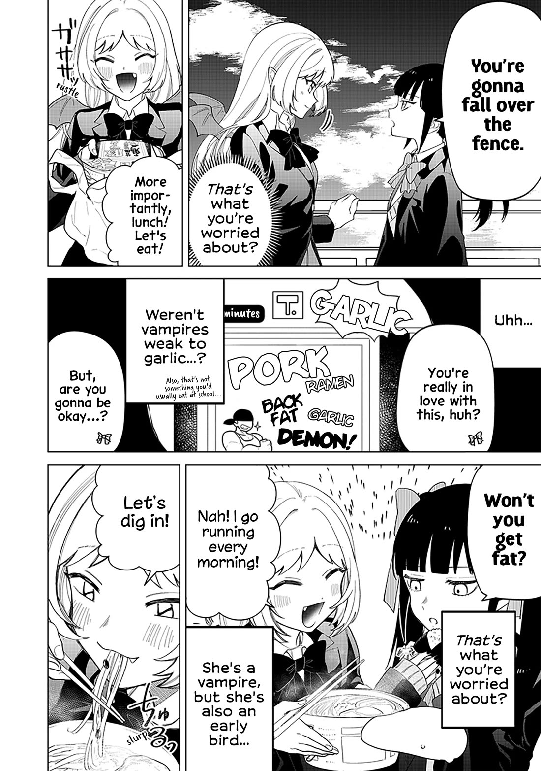 The Gals Who Always Say Insane Things: My Daily Life at a Private Paranormal High School chapter 16 page 18