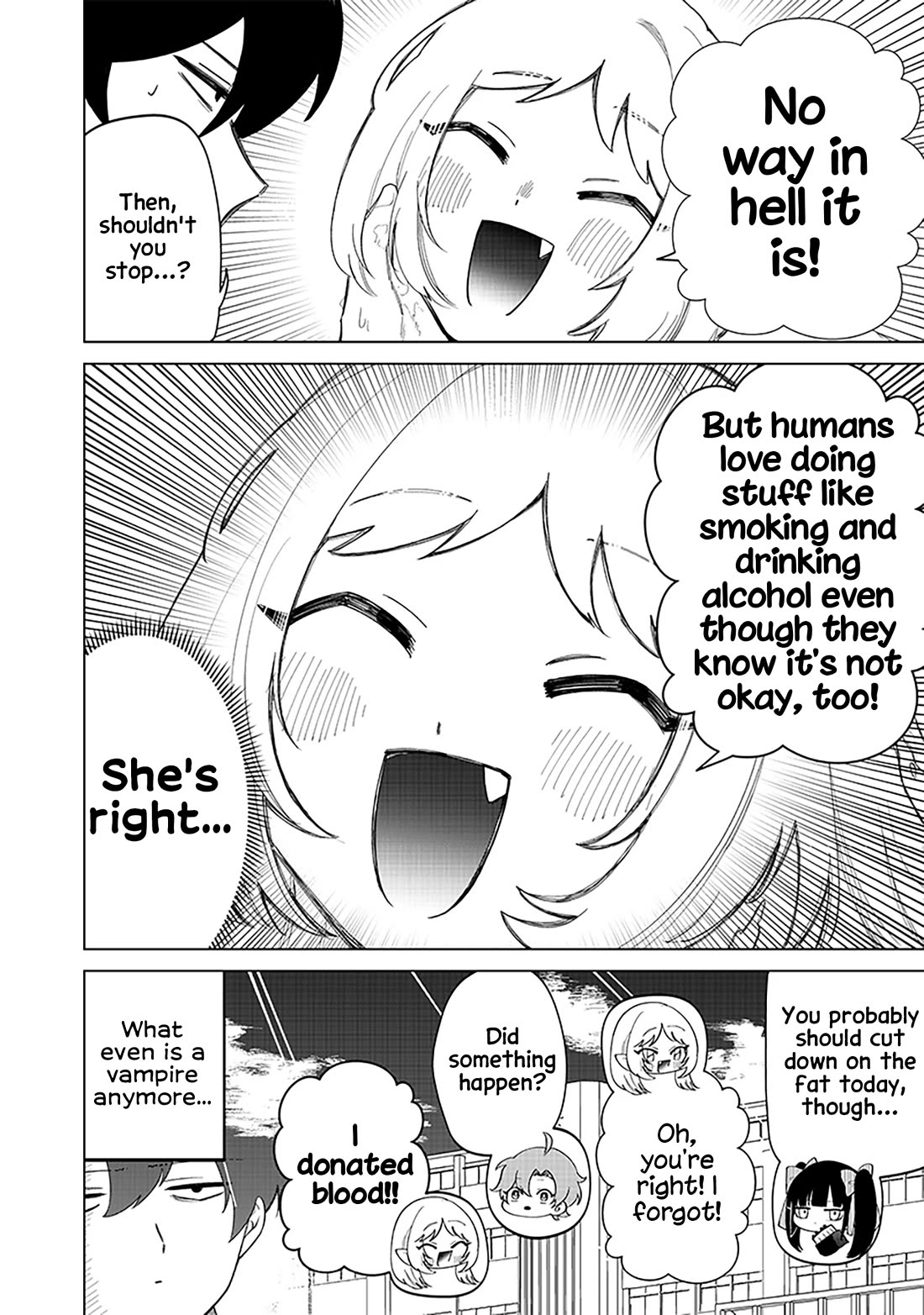 The Gals Who Always Say Insane Things: My Daily Life at a Private Paranormal High School chapter 16 page 20