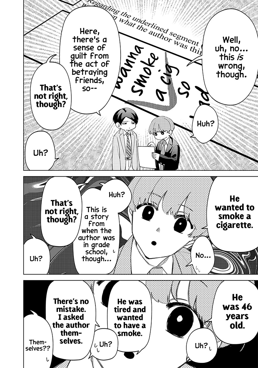 The Gals Who Always Say Insane Things: My Daily Life at a Private Paranormal High School chapter 16 page 8