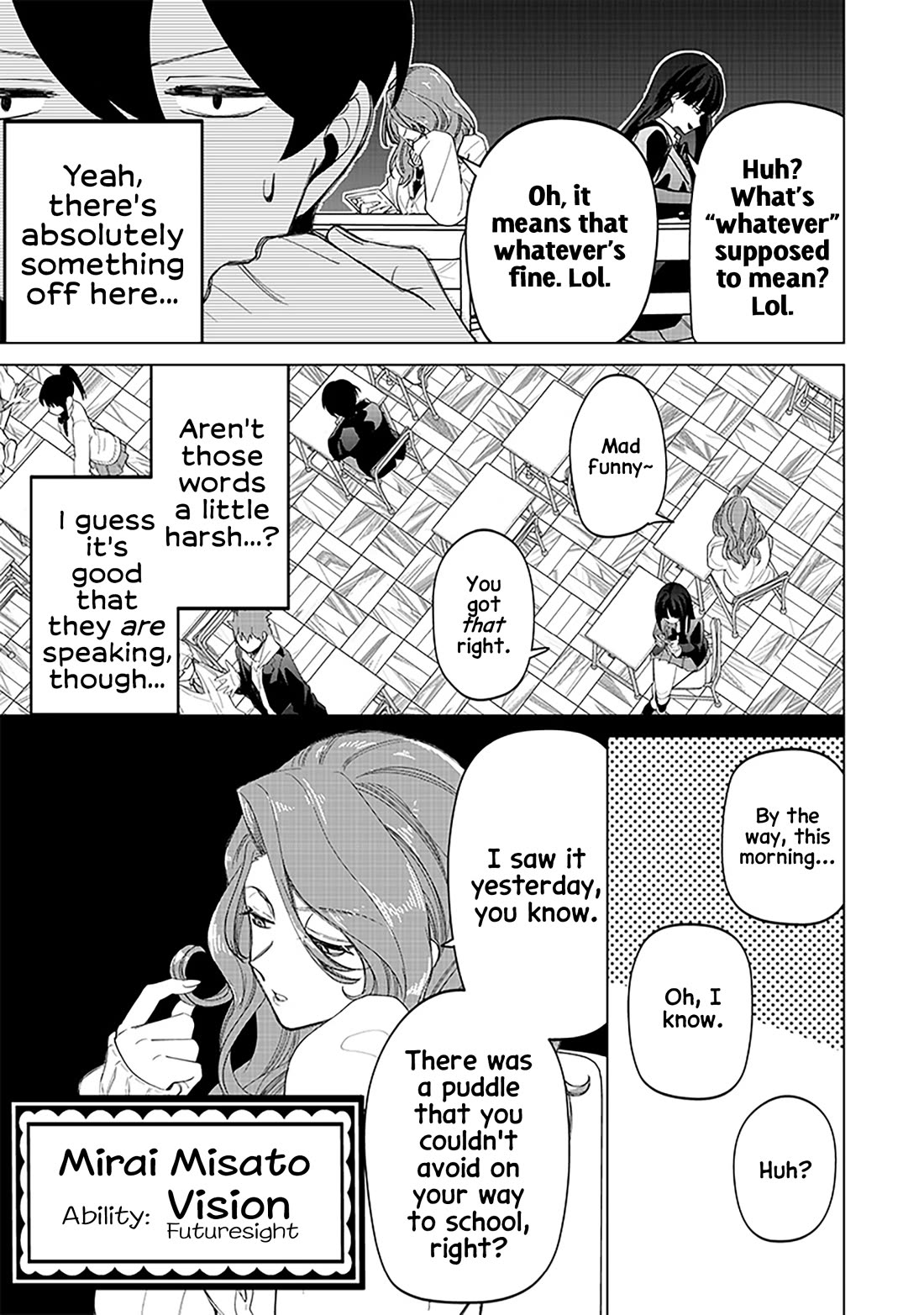 The Gals Who Always Say Insane Things: My Daily Life at a Private Paranormal High School chapter 17 page 5