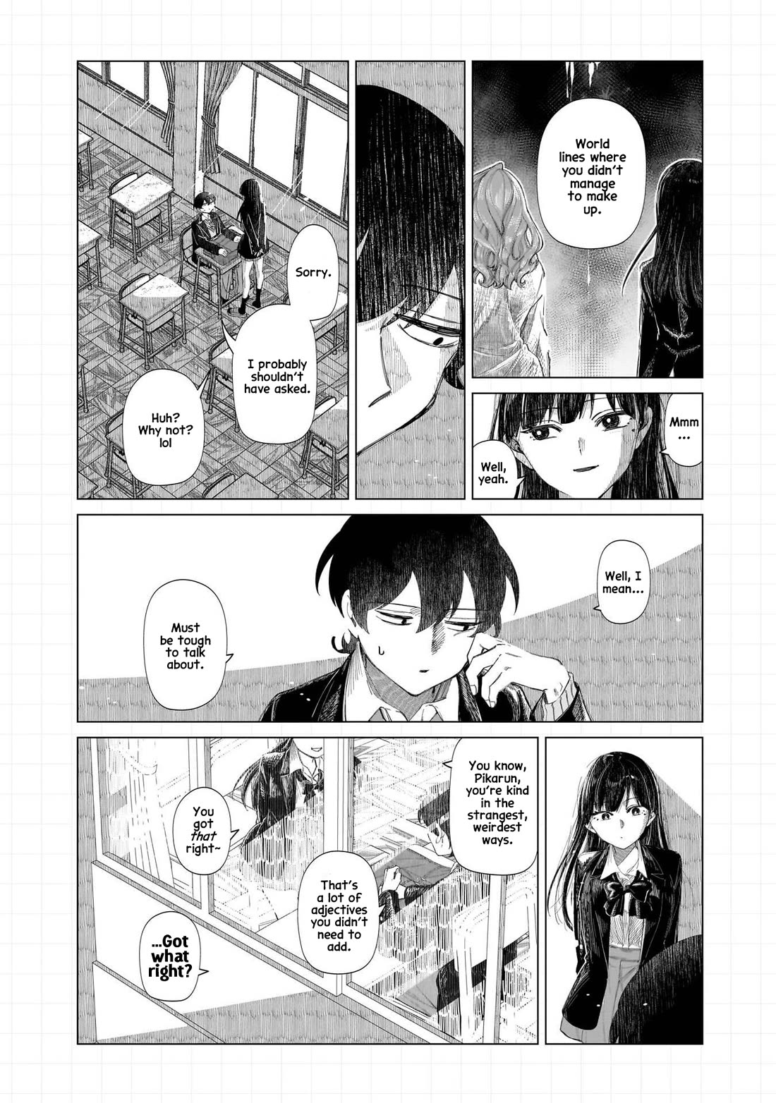 The Gals Who Always Say Insane Things: My Daily Life at a Private Paranormal High School chapter 18.5 page 15