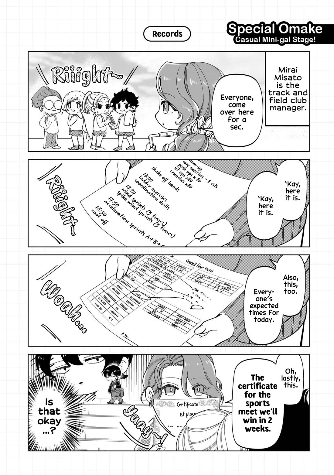 The Gals Who Always Say Insane Things: My Daily Life at a Private Paranormal High School chapter 18.5 page 6