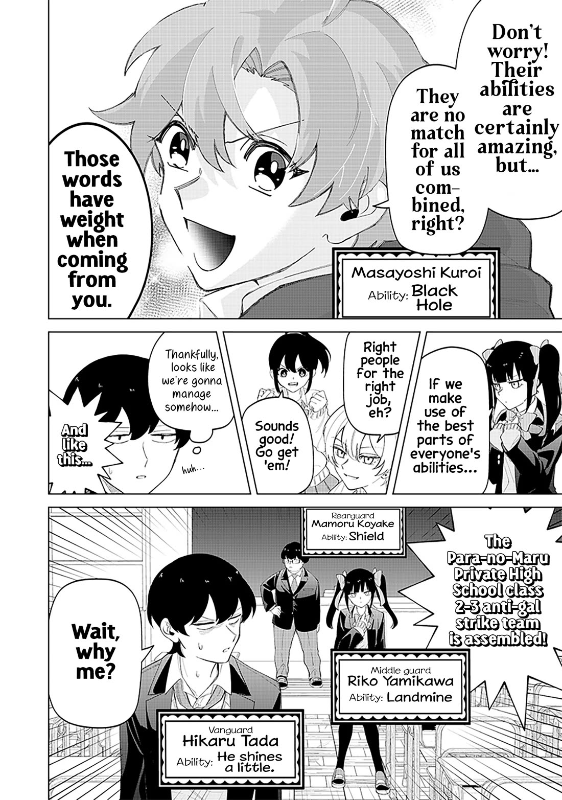 The Gals Who Always Say Insane Things: My Daily Life at a Private Paranormal High School chapter 18 page 10