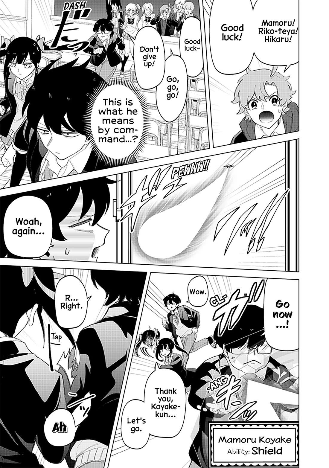 The Gals Who Always Say Insane Things: My Daily Life at a Private Paranormal High School chapter 18 page 13