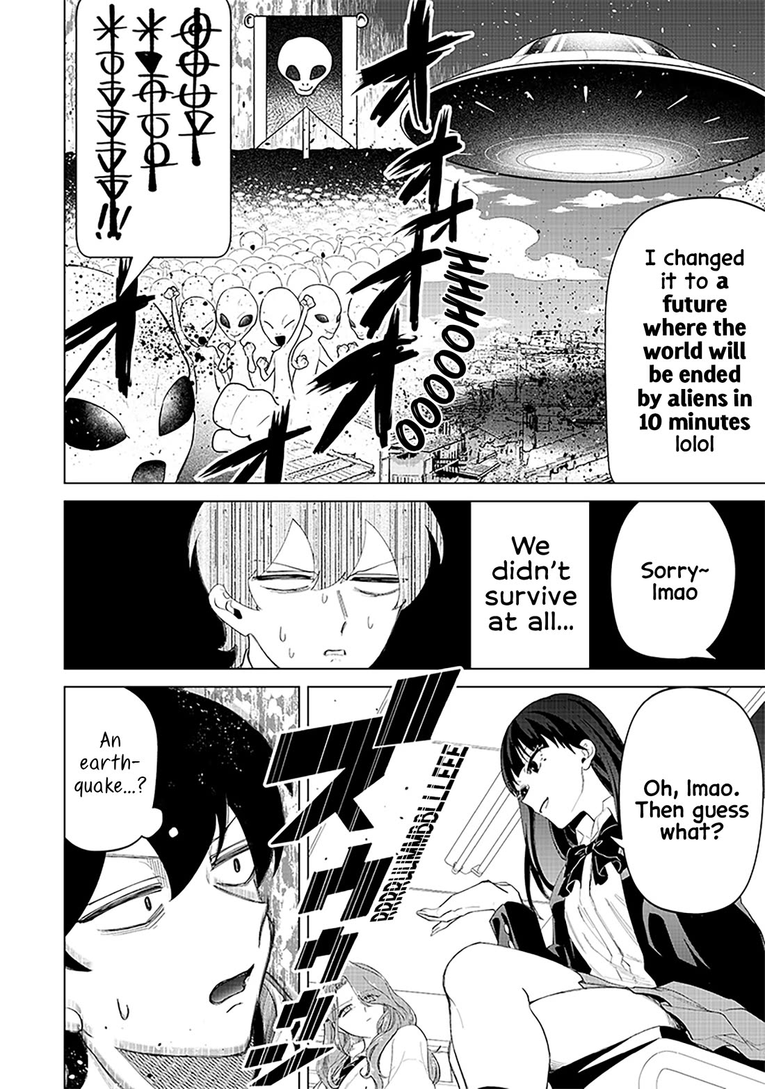 The Gals Who Always Say Insane Things: My Daily Life at a Private Paranormal High School chapter 18 page 6