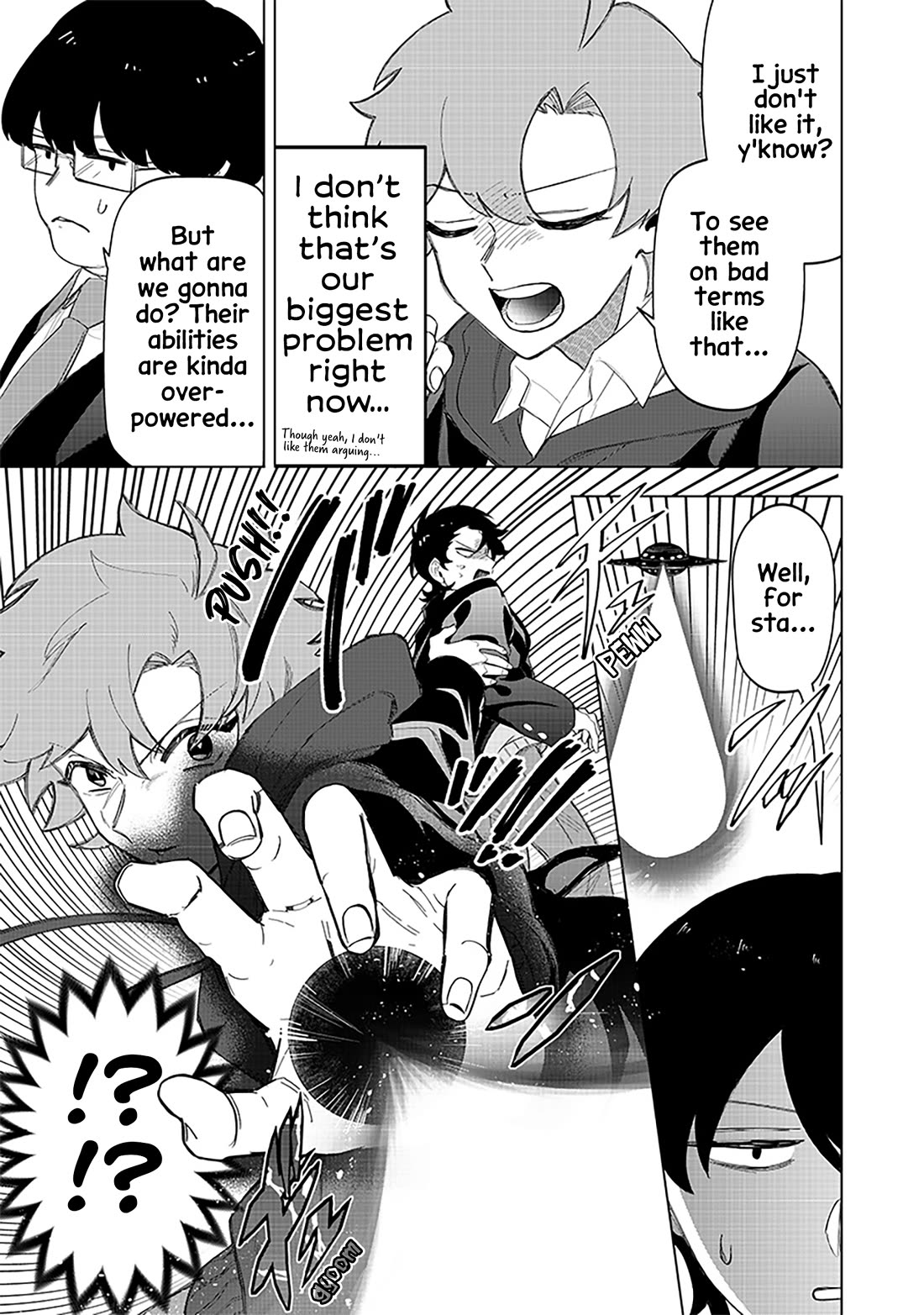 The Gals Who Always Say Insane Things: My Daily Life at a Private Paranormal High School chapter 18 page 9