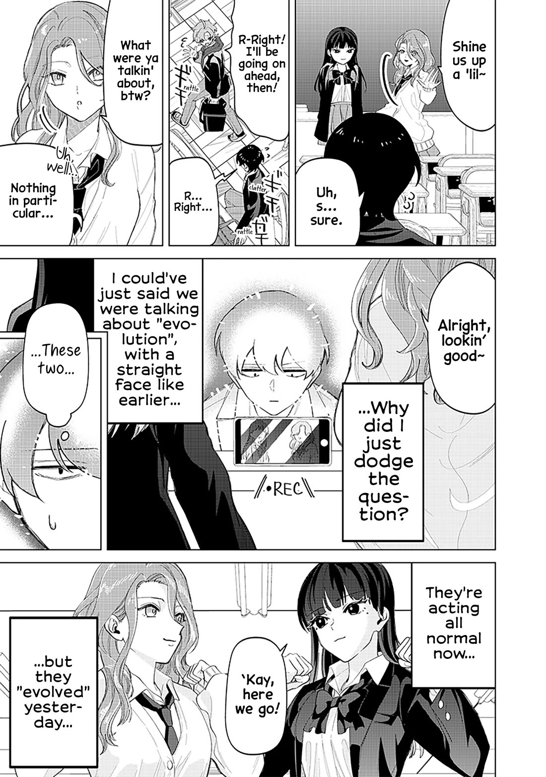 The Gals Who Always Say Insane Things: My Daily Life at a Private Paranormal High School chapter 19 page 9