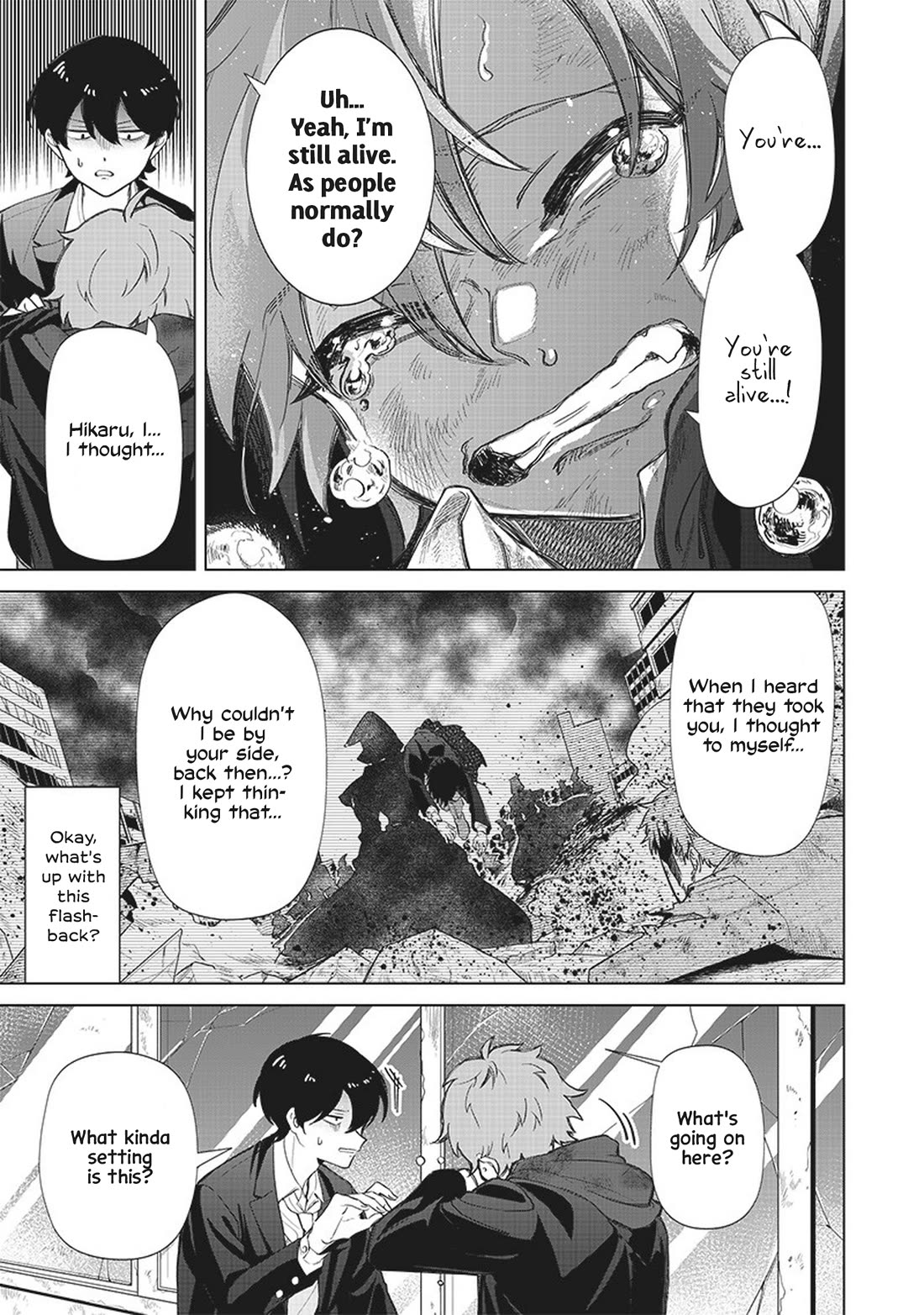 The Gals Who Always Say Insane Things: My Daily Life at a Private Paranormal High School chapter 2 page 10