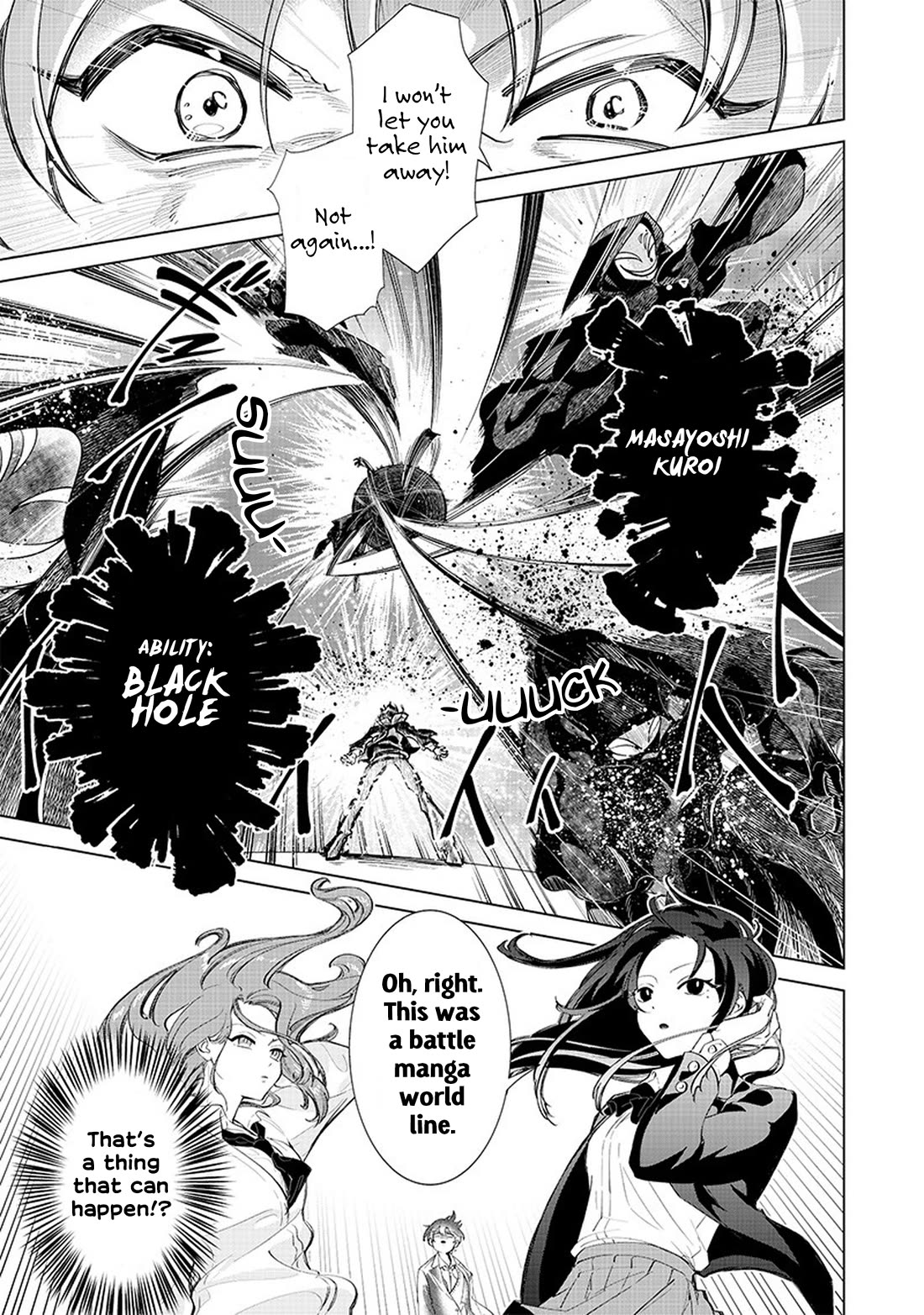 The Gals Who Always Say Insane Things: My Daily Life at a Private Paranormal High School chapter 2 page 12