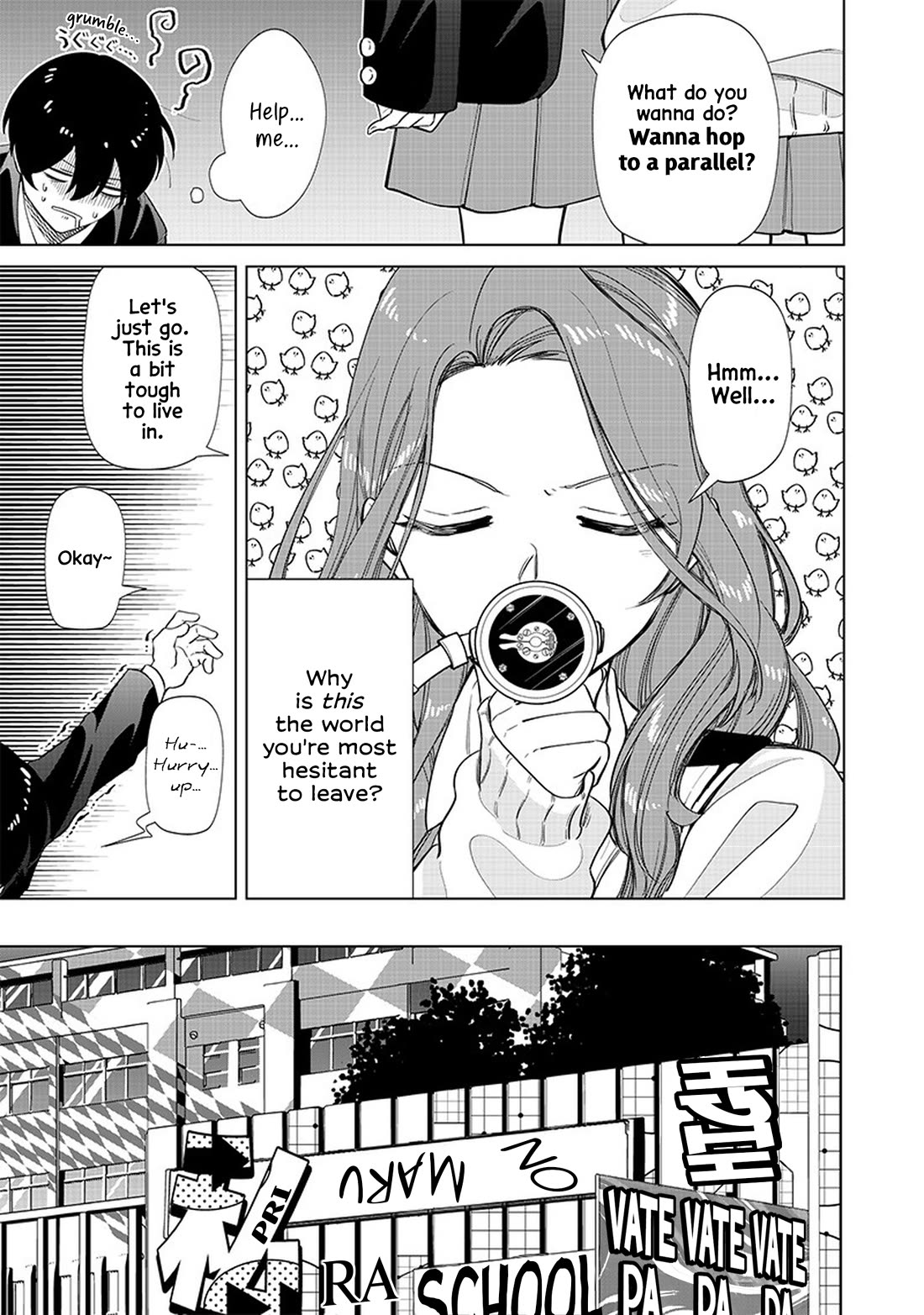 The Gals Who Always Say Insane Things: My Daily Life at a Private Paranormal High School chapter 2 page 16