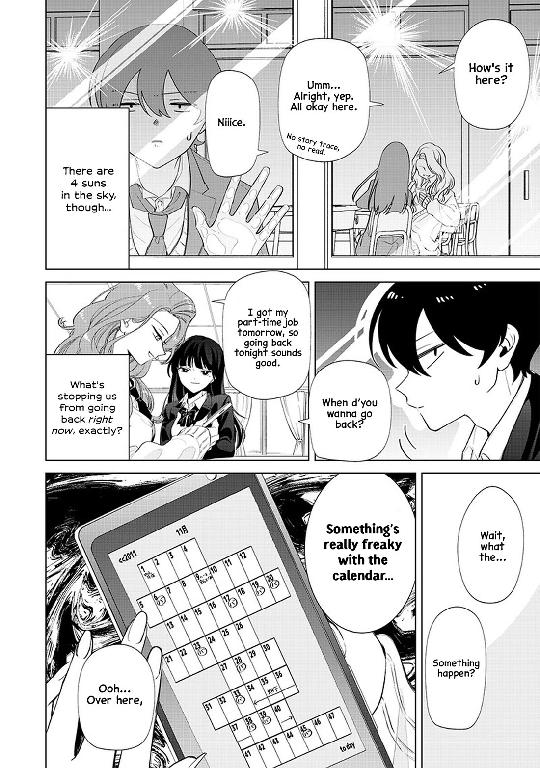 The Gals Who Always Say Insane Things: My Daily Life at a Private Paranormal High School chapter 2 page 7