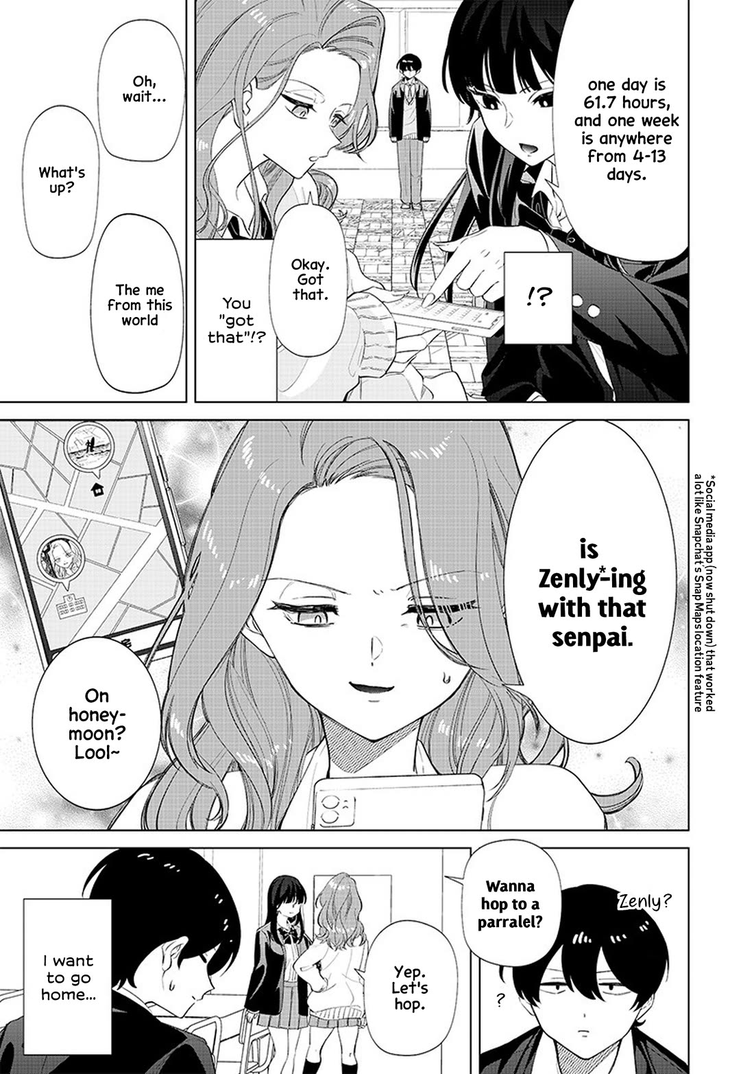 The Gals Who Always Say Insane Things: My Daily Life at a Private Paranormal High School chapter 2 page 8