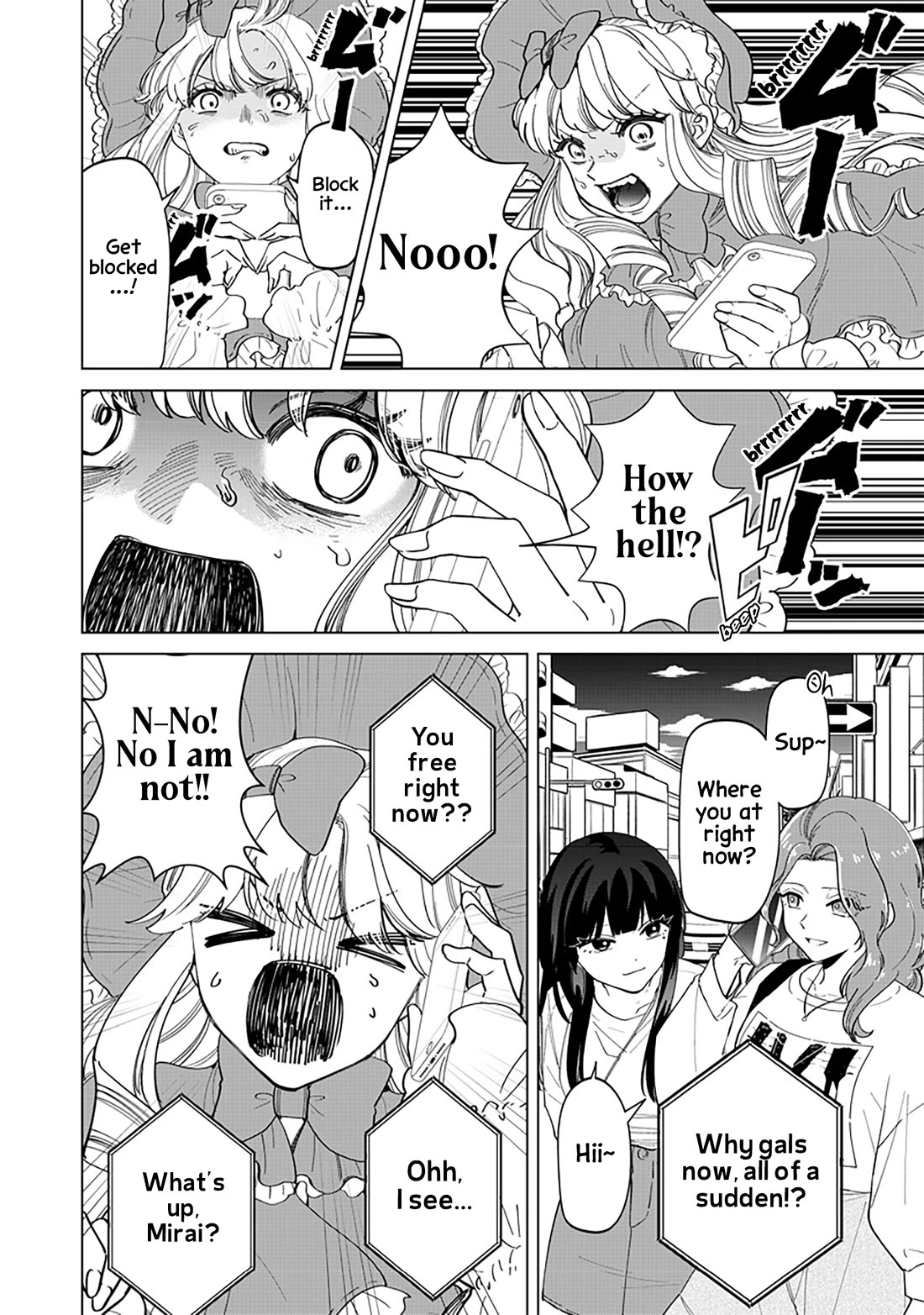 The Gals Who Always Say Insane Things: My Daily Life at a Private Paranormal High School chapter 20 page 14