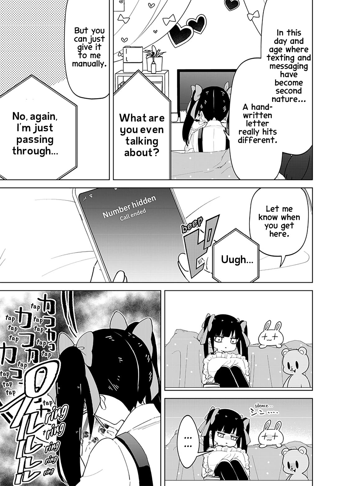 The Gals Who Always Say Insane Things: My Daily Life at a Private Paranormal High School chapter 20 page 7