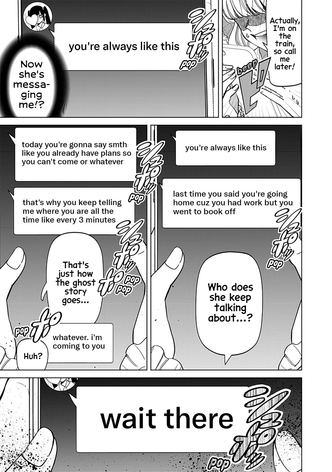 The Gals Who Always Say Insane Things: My Daily Life at a Private Paranormal High School chapter 20 page 9